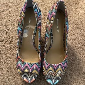 Nine West Multicolored heels